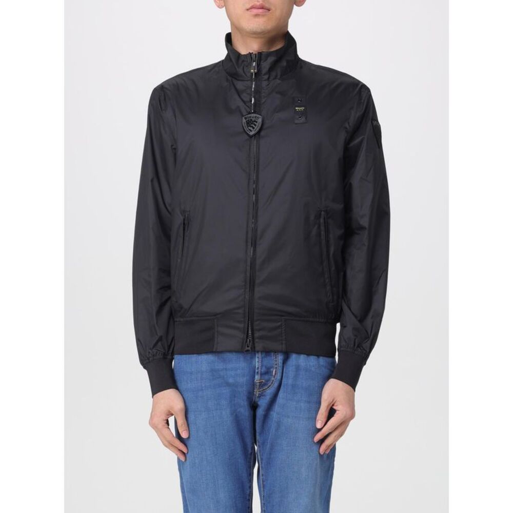 Blauer Men Nylon Bomber Jacket Blauer